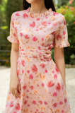 Jenny Le - Đầm cổ xếp ly eo xếp ly Linta Dress JL203