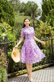 Jenny Le - Đầm cổ xếp ly eo xếp ly Linta Dress JL203