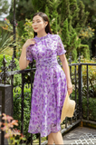 Jenny Le - Đầm cổ xếp ly eo xếp ly Linta Dress JL203