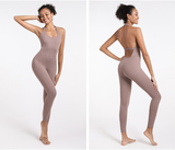 Jumpsuit tập yoga lưng 1 dây PT187