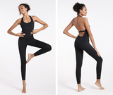 Jumpsuit tập yoga lưng 1 dây PT187