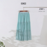 Chân váy maxi đính nút Mila Skirt JL103