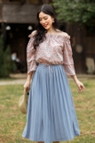 Chân váy xếp ly to- Solavi Skirt JL175