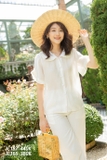 Jenny Le - Áo cổ phối xếp ly Molin Shirt JL187