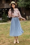 Chân váy xếp ly to- Solavi Skirt JL175