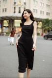 Đầm 2 dây xẻ Charlot Dress JL204