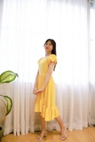 Jenny Le - Đầm tay phồng lệch tà - Lavily Dress JL095