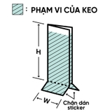 Giấy ghi chú - 3380 - Xanh nhạt
