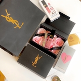 Set YSL 2 món 2025 (son dưỡng + má kem + tặng túi gift hãng hoặc hộp hoa ysl)