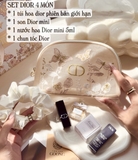 Set Dior 4 món (túi lưới hoa 4 món)