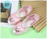 Giày vải múa satin vương miện kimsa
