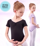 Áo tập múa basic tay ngắn (nhiều màu)