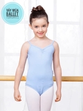 Áo tập múa 2 dây khoét lưng (đen, hồng, xanh)