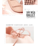 Giày múa ballet mũi cứng kèm lót silicol người lớn, trẻ em