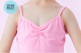 Áo tập múa dây đan đáp ngực