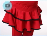 Bộ khiêu vũ dance thun 2 tầng dài tay