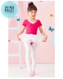 Chân váy múa xòe bồng 4 tầng (tím, xanh, hồng, đen, trắng)