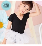 Chân váy múa xòe bồng 4 tầng (tím, xanh, hồng, đen, trắng)