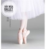 Giày múa ballet mũi cứng kèm lót silicol người lớn, trẻ em