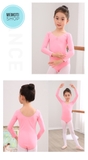 Áo tập múa basic dài tay (tím, hồng)