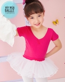 Chân váy múa xòe bồng 4 tầng (tím, xanh, hồng, đen, trắng)
