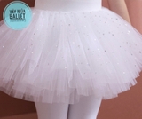 Váy múa đan lưng sao ngắn tay (nhiều màu)