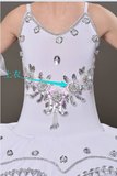 Set váy ballet biểu diễn kèm tất, hoa tay, cài tóc