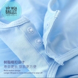 Váy múa 2 dây phối voan (nhiều màu)
