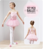 Váy múa 2 dây phối ren lưng (nhiều màu)