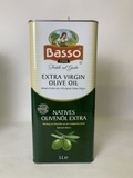 Dầu oliu Extra Virgin Basso 5 Lít