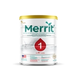 Sữa  MERRIT 1  400g -  Sản phẩm dinh dưỡng chuyên biệt dành cho trẻ bị tiêu chảy, không dung nạp Lastose