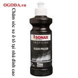 DUNG DỊCH TẨY Ố MỐC KÍNH XE Ô TÔ, XÓA XƯỚC KÍNH, ĐÁNH BÓNG KÍNH SONAX PROFILINE GLASS POLISH 273141 250ML