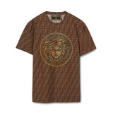 Versace x Fendi 'FENDACE LOGO FF T-SHIRT'