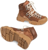 Gucci Flashtrek Leather High 'Brown'