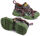 Gucci Flashtrek 'Green Crystals'