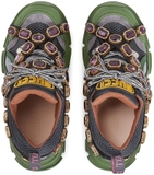 Gucci Flashtrek 'Green Crystals'