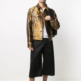 Versace T-Shirt White Basic Medusa Logo 'Gold'