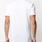 Versace T-Shirt White Basic Medusa Logo 'Gold'