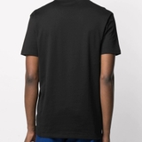 Versace T-Shirt Black Basic Medusa Logo 'Blue'