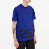 Versace T-Shirt 'Blue Black'