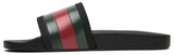 Gucci Pursuit '72 Rubber Slide 'Black'
