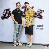 Dsquared2 The Giant Sneaker 'Cam Đỏ'