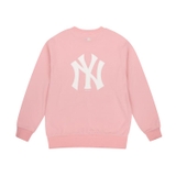 MLB Sweater NY Back Big Logo Pink