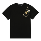 MLB Áo NY Floral Bee Black