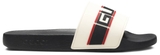 Gucci Stripe Rubber Slide 'Ecru'