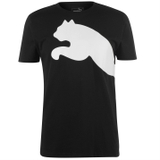 Puma Áo Basic Logo Black White (form Âu)