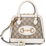 Túi Gucci Horsebit Monogram 'White'
