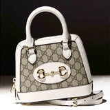 Túi Gucci Horsebit Monogram 'White'