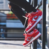 Off-White x Nike Dunk Low 'University Red'