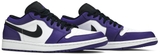 Jordan 1 Low 'Court Purple'